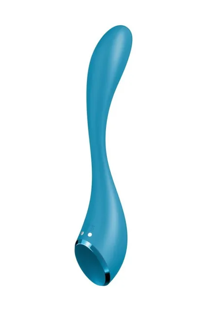 Вибратор для точки G Satisfyer G-Spot Flex 5+, 23 см (синий)