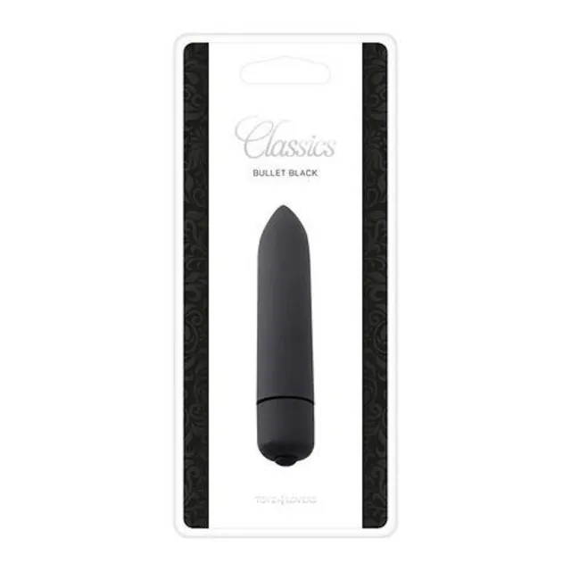 Мини-вибратор Toyz4lovers Bullet Classics, 9 см (черный)