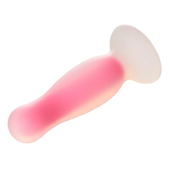 Анальная пробка Radiant Glow In The Dark, 14,5 см (розовый)