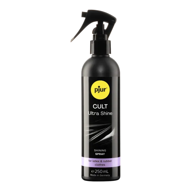 pjur Cult Ultra Shine - Nabłyszczacz do lateksu, Przezroczysty, Bezzapachowy, 250 ml