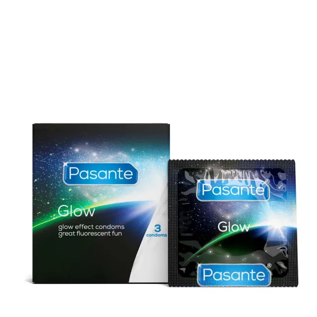Презервативы Pasante Glow, 3 шт