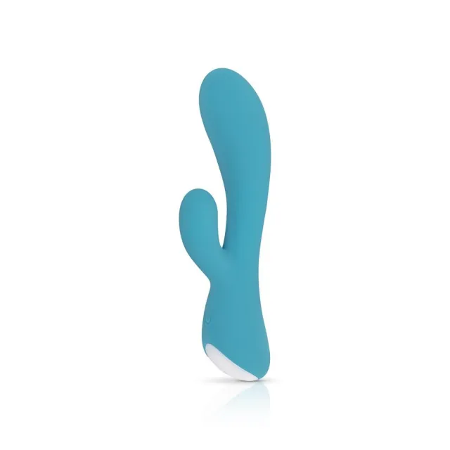 Вібратор-кролик Cala Azul Martina I Rabbit Vibrator, 18 см (бірюзовий)