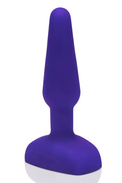 Анальная пробка B-Vibe Trio Plug, 13.5 см (фиолетовый)