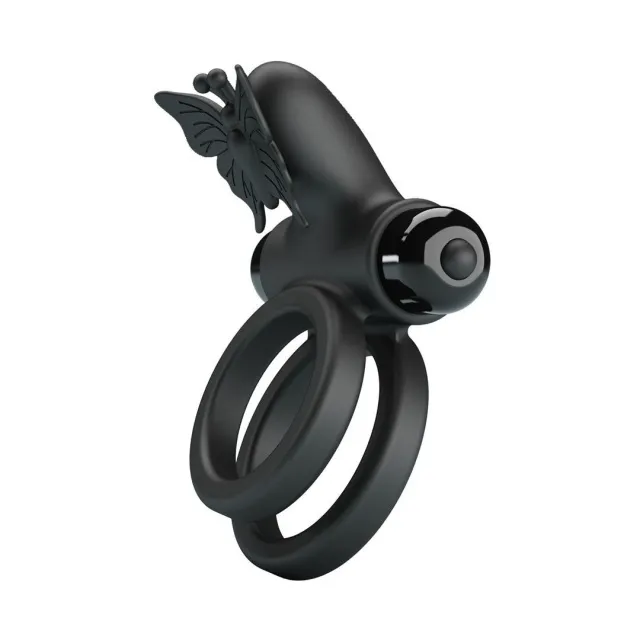Ерекційне кільце Pretty Love Passionate Ring IX, 8,6 см (чорний)