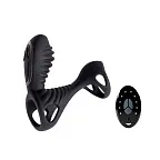 Эрекционное кольцо Adrien Lastic Gladiator F, 9 см (черный)