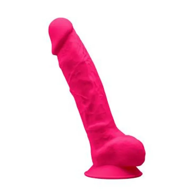 Фаллоимитатор Silexd Premium Silicone Dildo Model 1 Size 9, 23 см (розовый)
