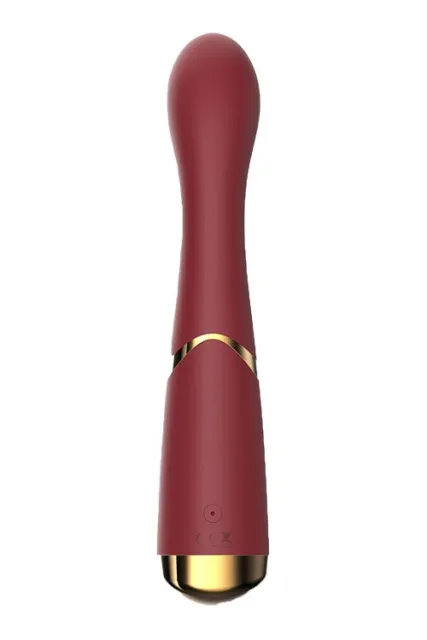 Вібратор для точки G Dream toys Romance, 19,5 см (бордовий)
