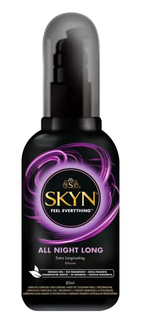 SKYN All Night Long - Lubrykant na bazie silikonu, Bezzapachowy, 80 ml