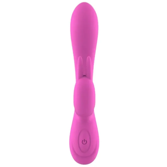 Вібратор-кролик Intoyou Mauve Pink, 20 см (рожевий)