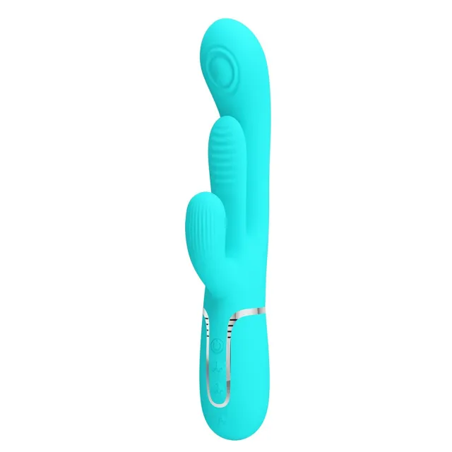 Pretty Love Twinkled Tenderness Shonia - Wibrator, Turkus, 22.2 cm