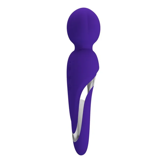 Pretty Love Walter - Wibromasażer, Fioletowy, 21, 6 cm