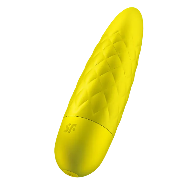 Satisfyer Ultra Power Bullet 5 - Wibrator łechtaczkowy, Żółty, 10 cm