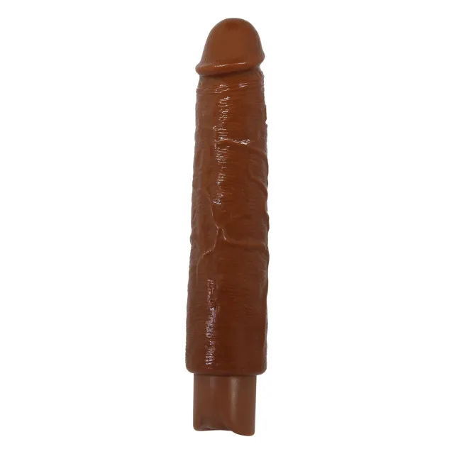 Вібратор Pretty Love Soren Realistic, 25.2 см (коричневий)