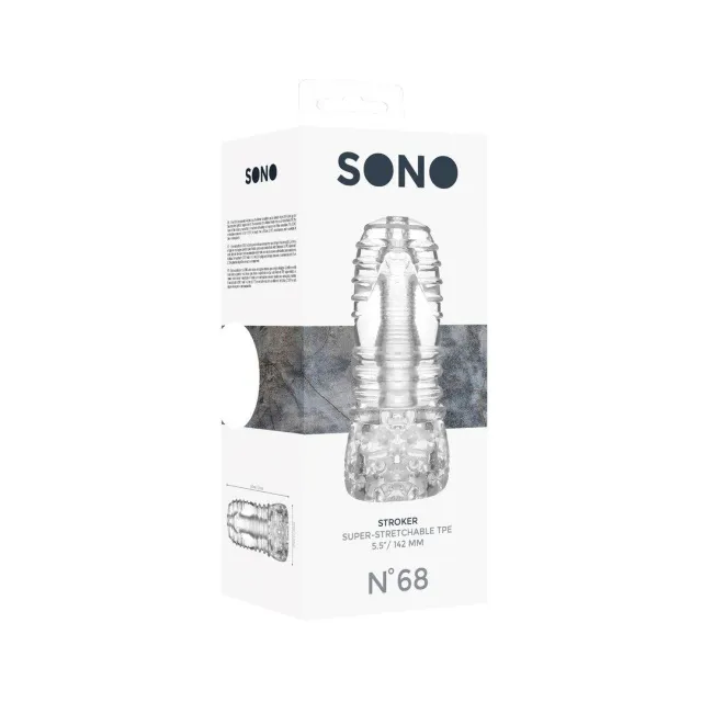 Мастурбатор Sono No. 68 Stroker (прозрачный)