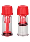 Помпа для сосків CalExotics COLT Nipple Pro-Suckers, 10,3 см (червоний)