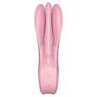 Вібратор для клітора Satisfyer Threesome 1, 14 см (рожевий)
