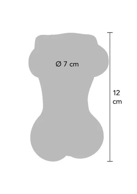 TOYJOY Juicy Rider - Masturbator, W kolorze cielistym, 12 cm