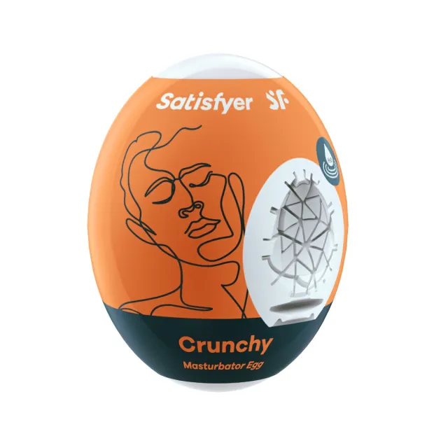 Набор мастурбаторов Satisfyer Masturbator Egg Set, 3 шт (белый)