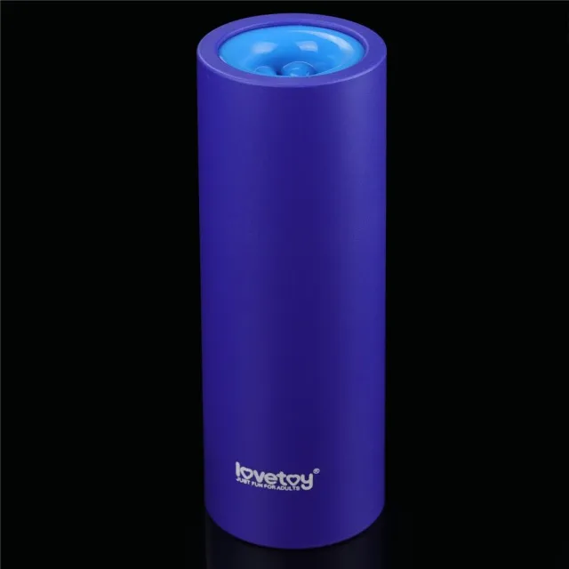 Lovetoy O-Sensual Discreet Blow Job Stroker - Masturbator, Niebieski, 19 cm