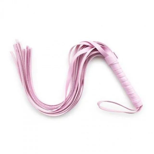 Флогер Toyz4lovers Frusta a frange Squash Whip, 45 см (розовый)