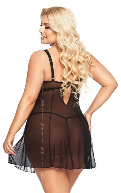 Сорочка Softline Berta, 3XL (черный)