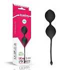 Lovetoy iWhizz Luna - Kulki gejszy, Czarny, 20 cm
