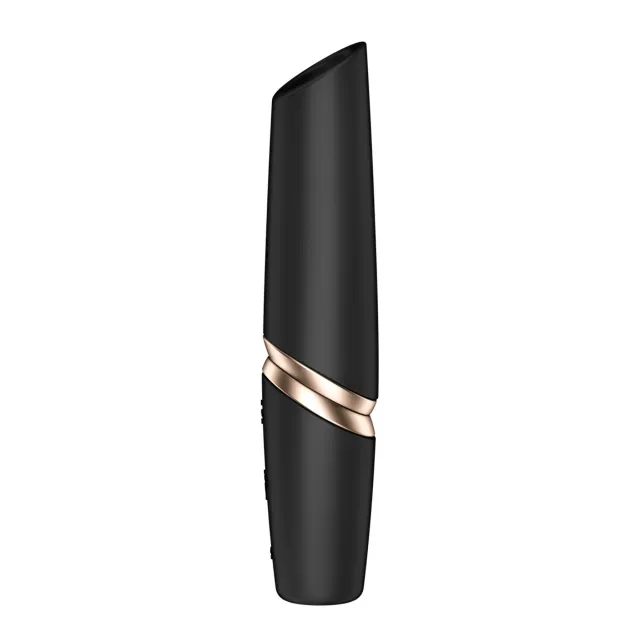 Вакуумный стимулятор клитора Satisfyer Perfect Kiss (черный)
