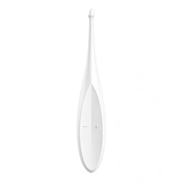 Вібратор для клітора Satisfyer Twirling Fun, 17.5 см (білий)