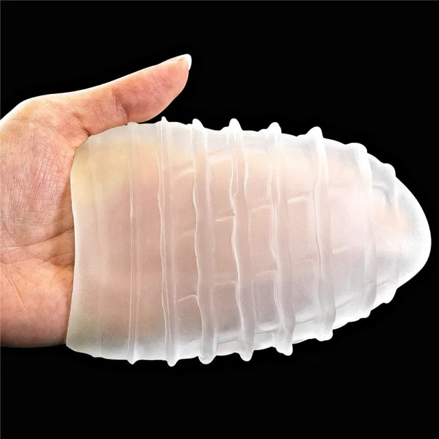 Мастурбатор яйце LoveToy Giant Egg Grind Ripples Edition (прозорий)