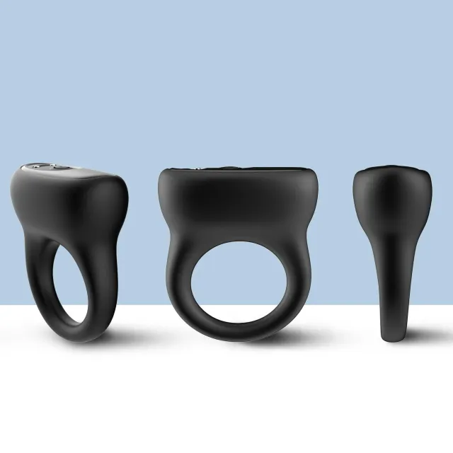 Виброкольцо B - Series Joy Oring Black, 6 см (черный)