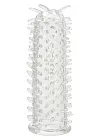 Насадка на пеніс Toy Joy Seduction Sleeve Clear, 11 см (прозорий)
