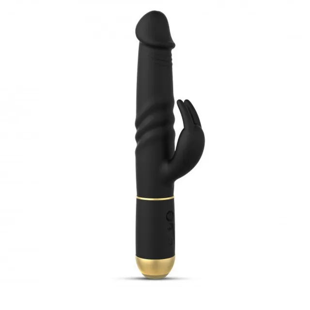 Вибратор-кролик Dorcel Furious 2.0, 27 см (черный)
