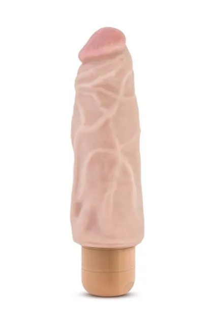 Вібратор Dr. Skin Cock Vibe 9, 19 см (тілесний)