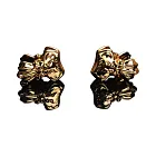 UPKO Bowknot Binder Clip Style Nipple Clamps -, Złoto
