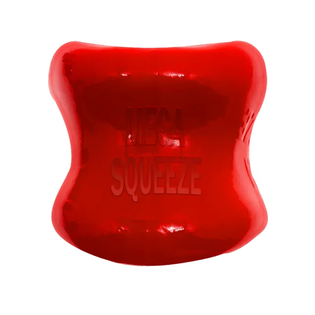 Эрекционное кольцо Oxballs Mega Squeeze Ergofit Ballstretcher, 6 см (красный)