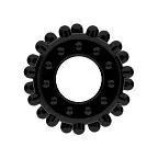 Эрекционное кольцо Lovetoy Power Plus Cock Ring (черный)