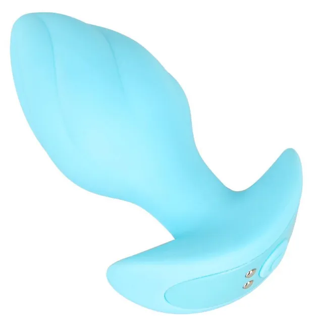 Анальная пробка Cuties Mini Butt Plug, 8 см (голубой)