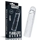 Насадка на пеніс LoveToy Add 1 Flawless, 15,5 см (прозорий)