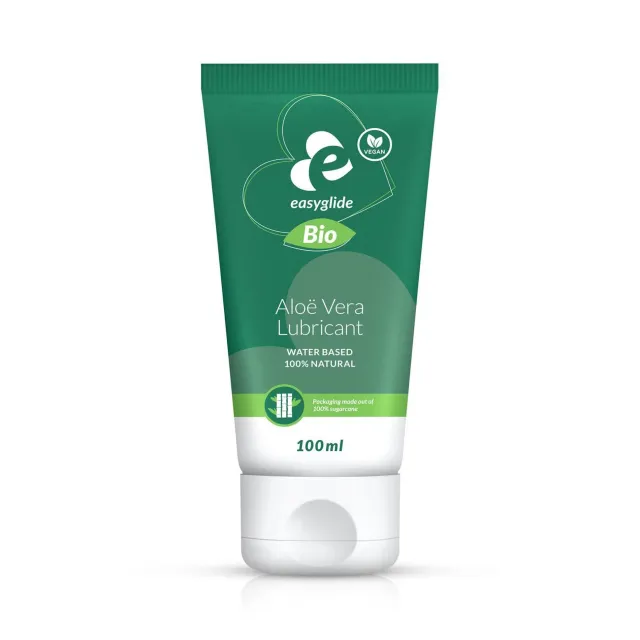 Лубрикант на водній основі EasyGlide Bio & Natural Aloe Vera, 100 мл