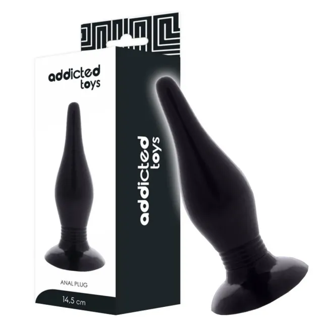 Анальная пробка Addicted Toys Plug Spot, 14.5 см (черный)