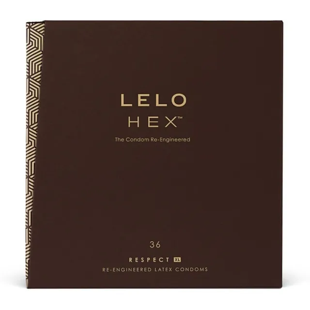 Презервативы Lelo Hex Respect XL, 58 мм, 36 шт