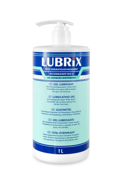 Лубрикант на водно-гліцериновій основі Lubrix, 1000 мл