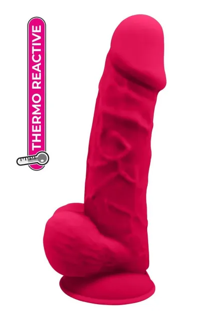 Фаллоимитатор Real Love Premium Silicone Dildo 8.5, 21.6 см (розовый)