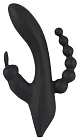 Sweet Smile Smile Triple G-Spot - Wibrator, Czarny, 20, 8 cm