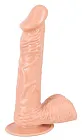 Фалоімітатор European Lover Medium, 20 см (тілесний)