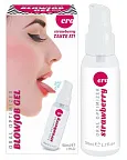 Лубрикант на водній основі Hot Oral Optimizer Blowjob Gel полуниця, 50 мл