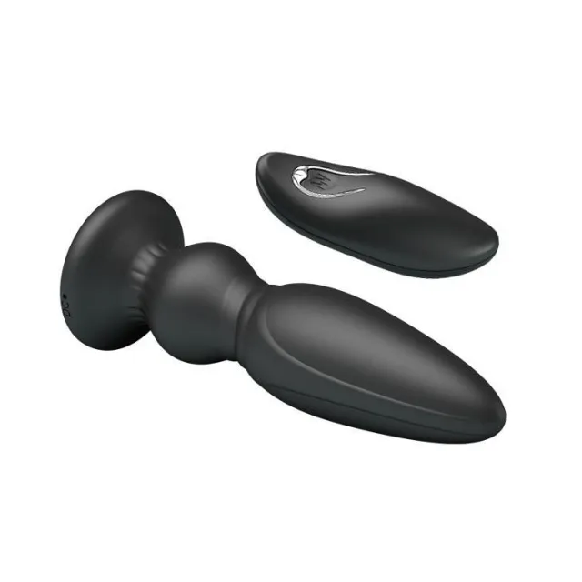 Анальна пробка LyBaile Mr.Play Vibrating Prostate Massager, 12.5 см (чорний)
