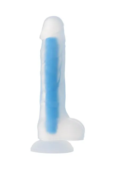 Фаломіметатор Beyond Steve Glow Blue, 19 см (синій)
