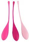 Вагинальные шарики Sweet Smile 3 Kegel Training Balls, 3 шт (мульти)