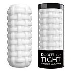 Dorcel Cup Tight - Masturbator, Biały, 14 cm